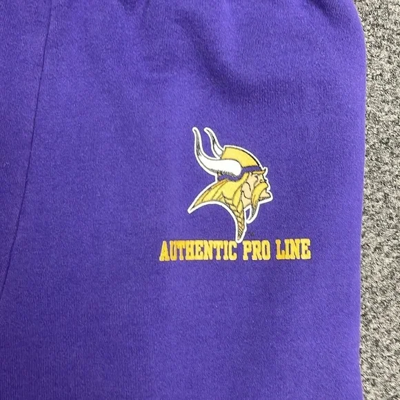 Vintage Russell Athletic Sweatpants Joggers NFL Minnesota Vikings Football Small - Picture 2 of 4